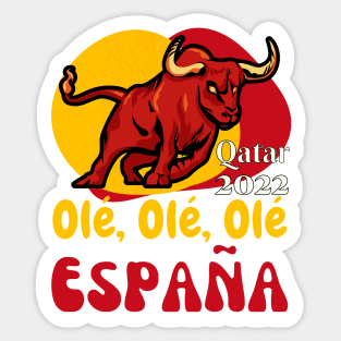 Spain Qatar World Cup 2022 Sticker